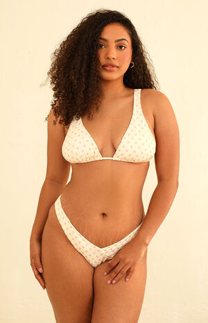 Descanso Tie Back Triangle Bikini Top image number 1