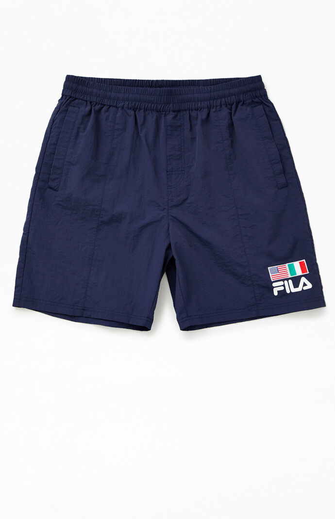Flag Nylon Shorts