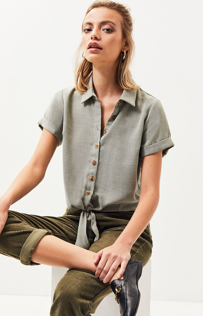 Rain Forest Tie Top