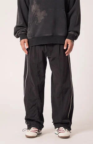 Black Bolton Baggy Track Pants image number 2