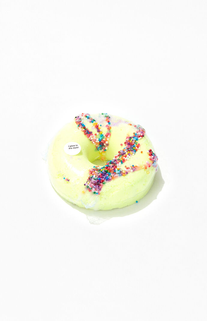 Yellow Donut Glow Bath Bomb