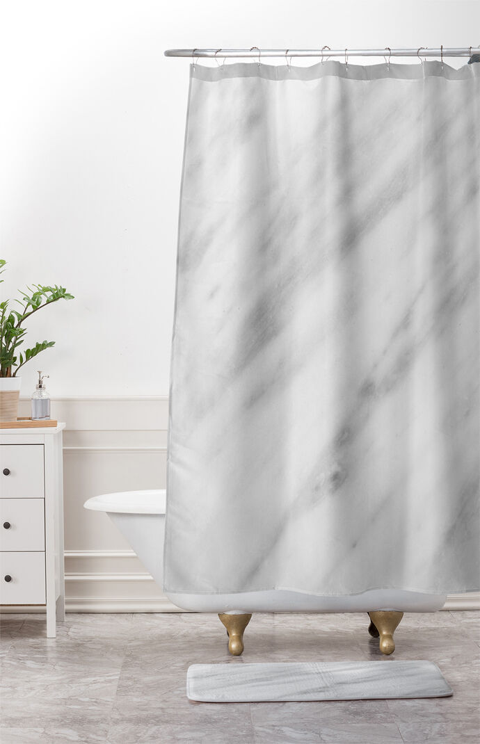 Italian Marble Carrara Memory Foam Bath Mat