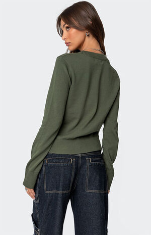 Hollie Button Up Cardigan image number 5