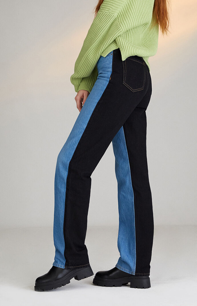 Black and blue jeans deals