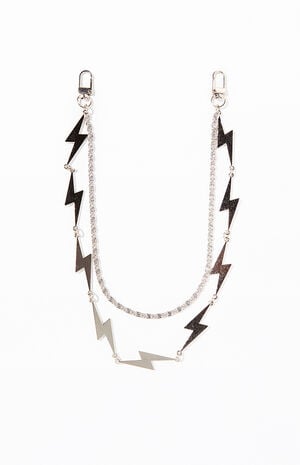 Lightning Bolt Wallet Chain