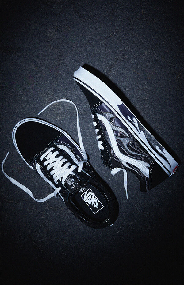 Vans x A$AP Worldwide Black Old Skool Shoes PacSun