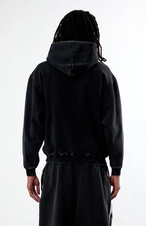 Washed Black Hoodie image number 4