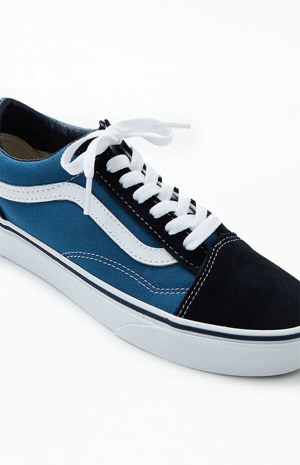 Vans old skool womens Blue Clearance