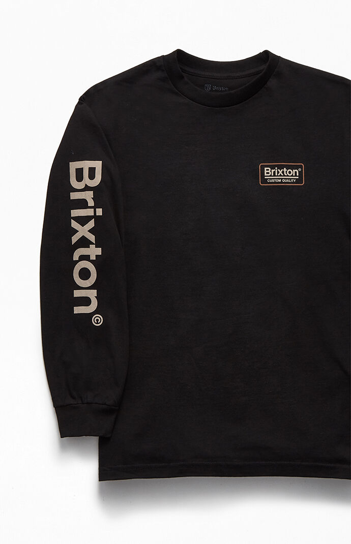 Black Palmer Long Sleeve T-Shirt