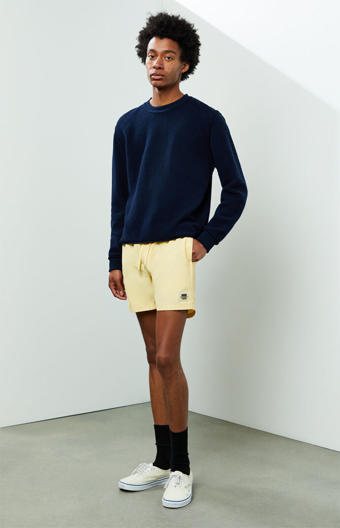 Yellow Primary Volley Shorts