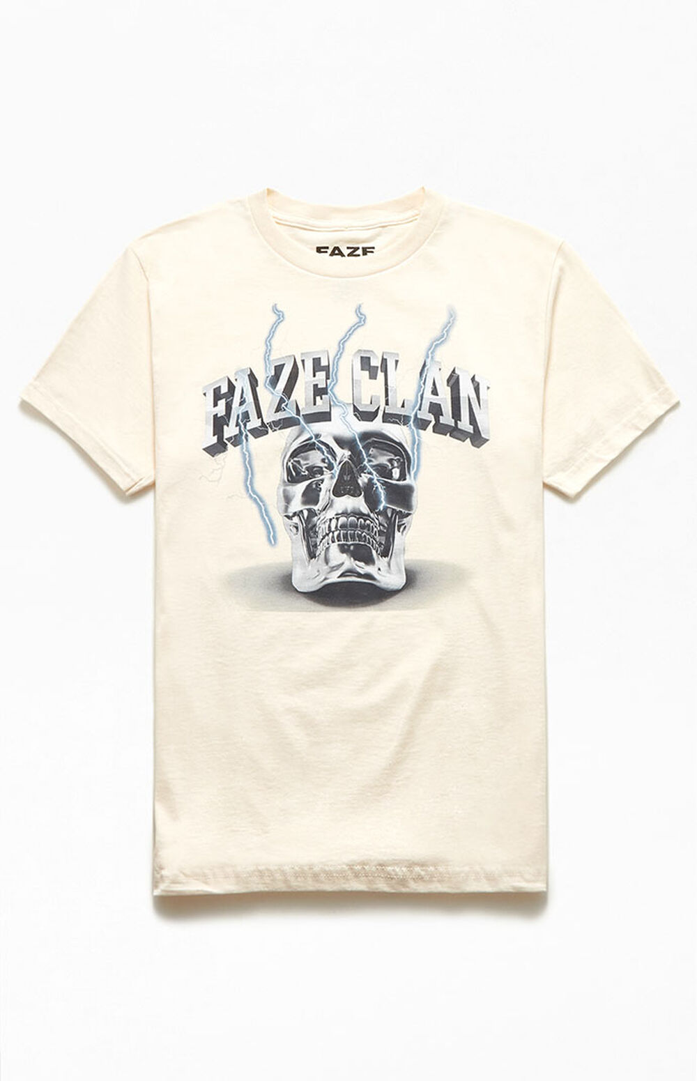 FAZE CLAN Vintage Skull TShirt PacSun