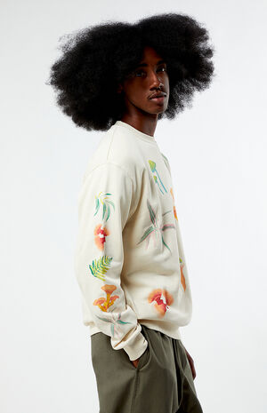 x Parks Project Shrooms in Bloom Crew Neck Sweatshirt image number 3