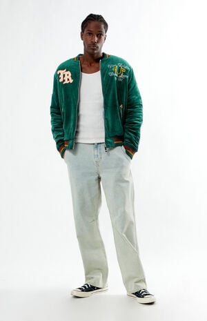 Western Velvet Bomber Jacket image number 4