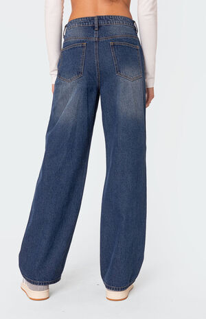 Karie Relaxed Mid Rise Jeans image number 3