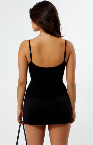 Rosie Mesh Picot Trim Tank Top image number 3