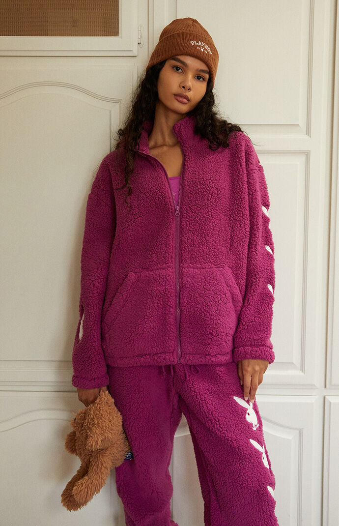 Pacsun fluffy jacket hot sale
