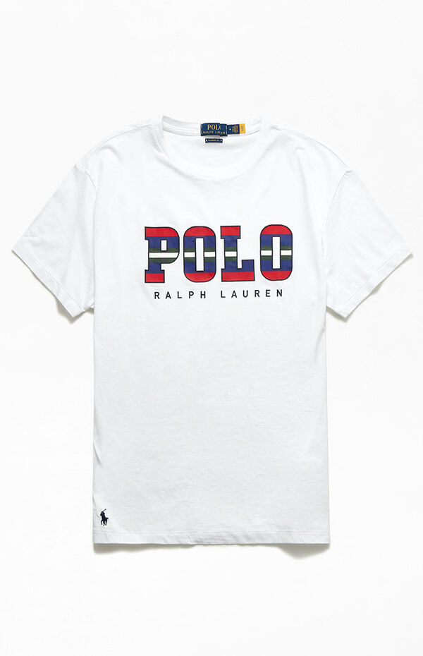 Polo Ralph Lauren White Classic Fit T-Shirt | PacSun