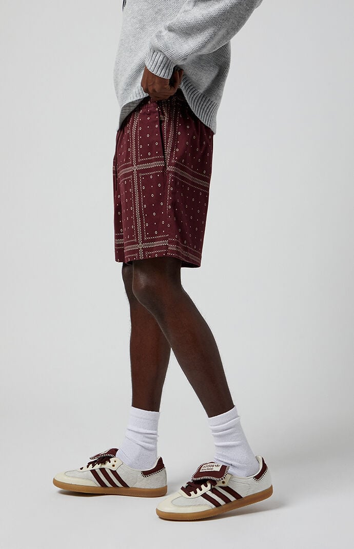 Pacsun Bandana Printed Volley Shorts