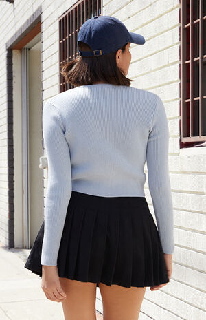 Light Blue Shannon Cardigan image number 3