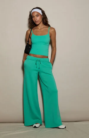 Ultra Soft Fleece Baggy Sweatpants image number 1