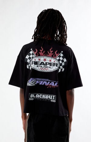 Asphalt Reaper Cropped Boxy T-Shirt image number 4