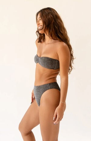 Seashore High Waisted Cheeky Bikini Bottom image number 2