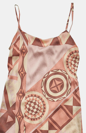90s Geometric Mini Dress image number 2