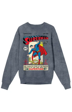 Superman 90th Anniversary Crew Neck Sweatshirt image number 1