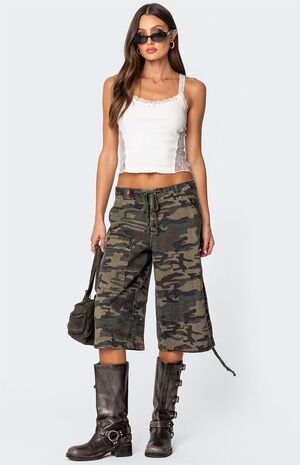 Lacey Paneled Tank Top image number 2