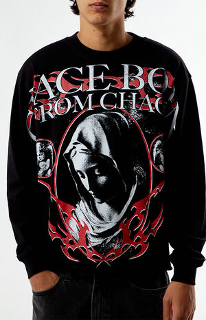 Grace From Chaos Cropped Long Sleeve T-Shirt image number 2