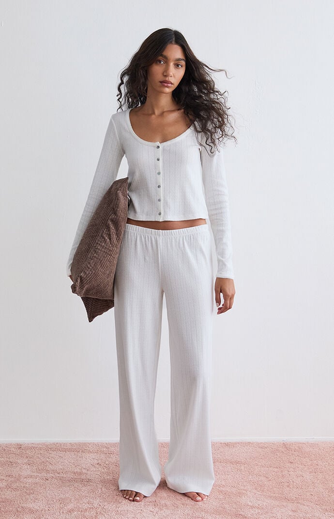 PS GOODNIGHT Pointelle Pajama Pants | Pacsun