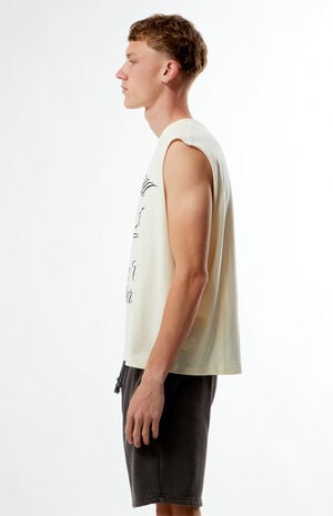 Stars Cutoff Muscle Tank Top image number 4