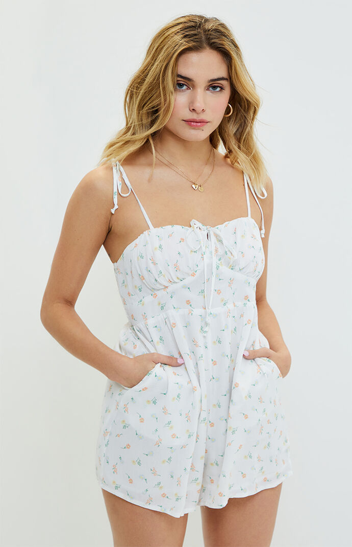 kendall and kylie white romper