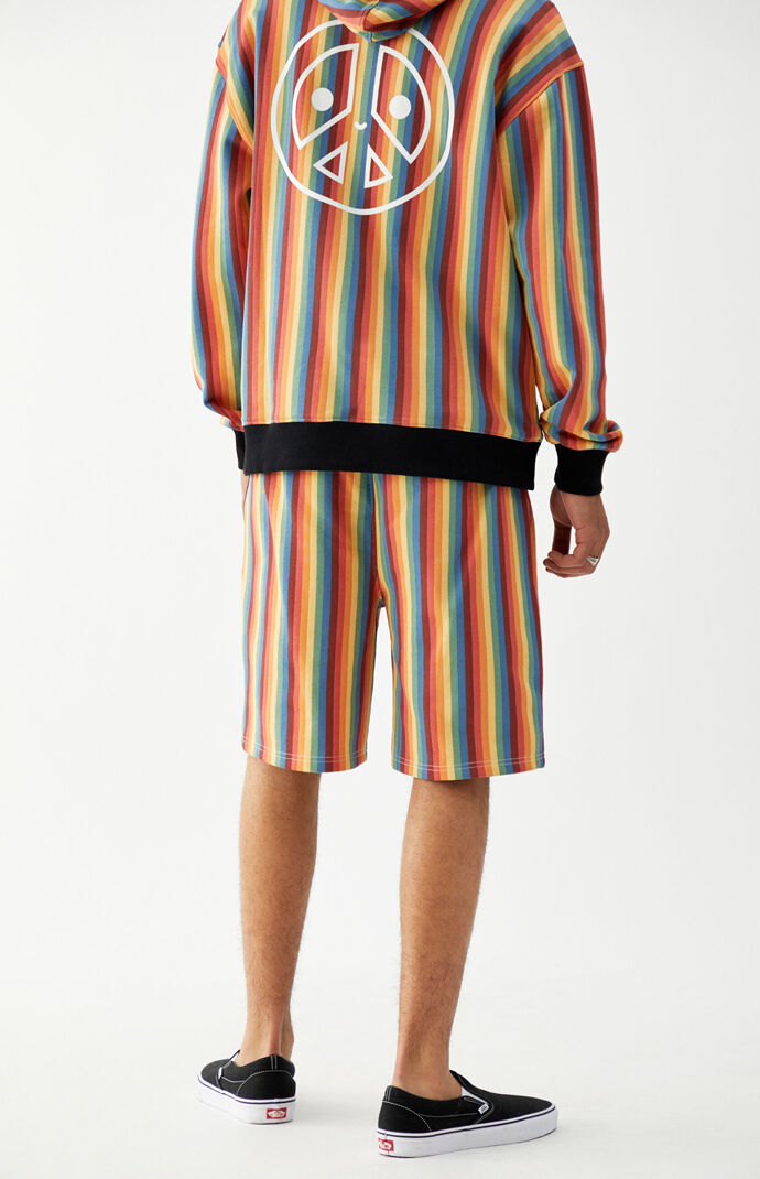 x FriendsWithYou Striped Shorts