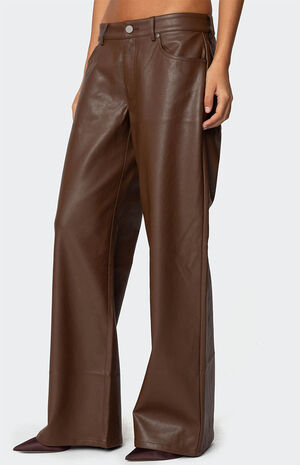 Tatiana Faux Leather Pants image number 3