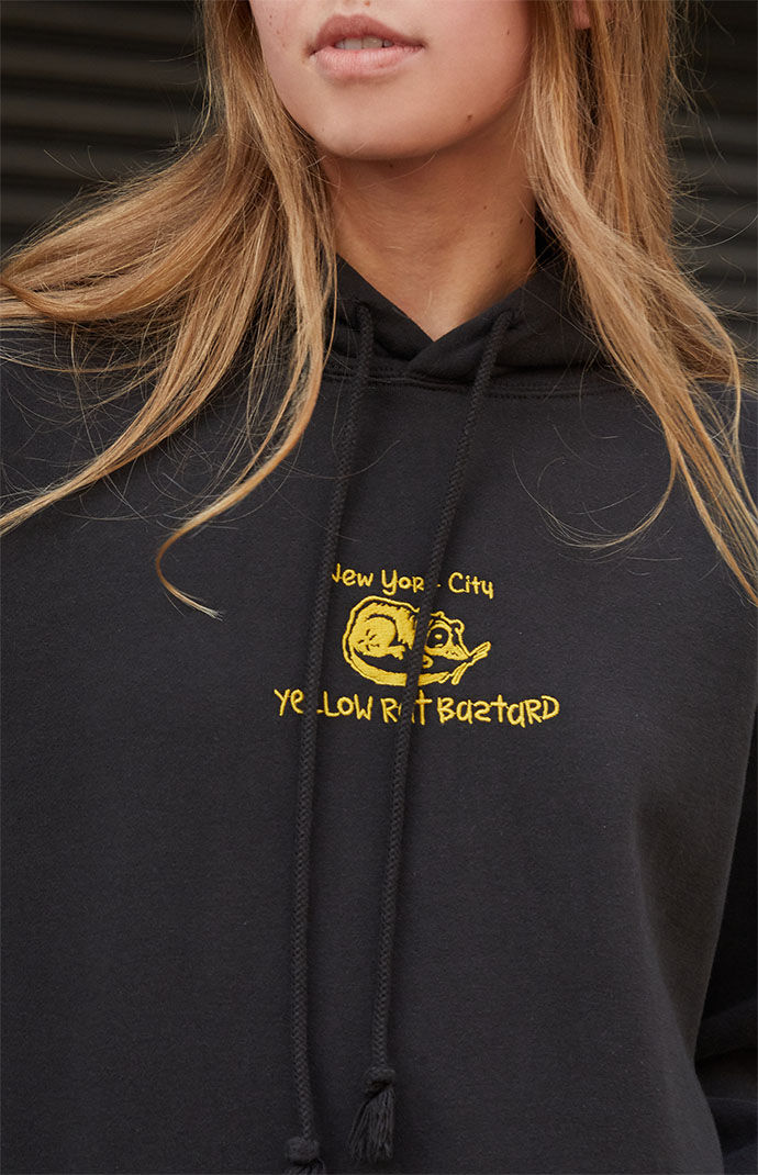 John Galt NYC Yellow Rat Bastard Hoodie PacSun