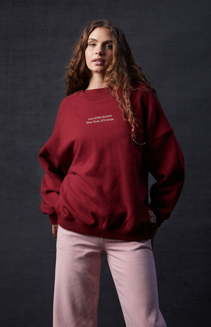 The Met x PacSun Logo Crew Neck Sweatshirt PacSun
