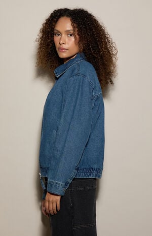Cinched Jean Jacket image number 3