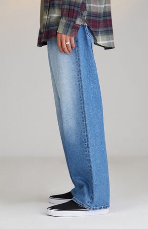 Medium Wash Ultra Baggy Jeans image number 2