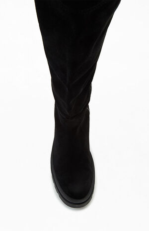 Women's London Calling Wedge Over-The-Knee Boots image number 5