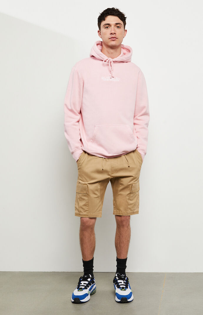 Khaki Slim Cargo Shorts