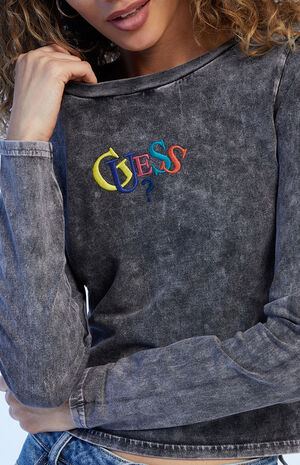 Aimee Classic Logo Long Sleeve T-Shirt image number 2
