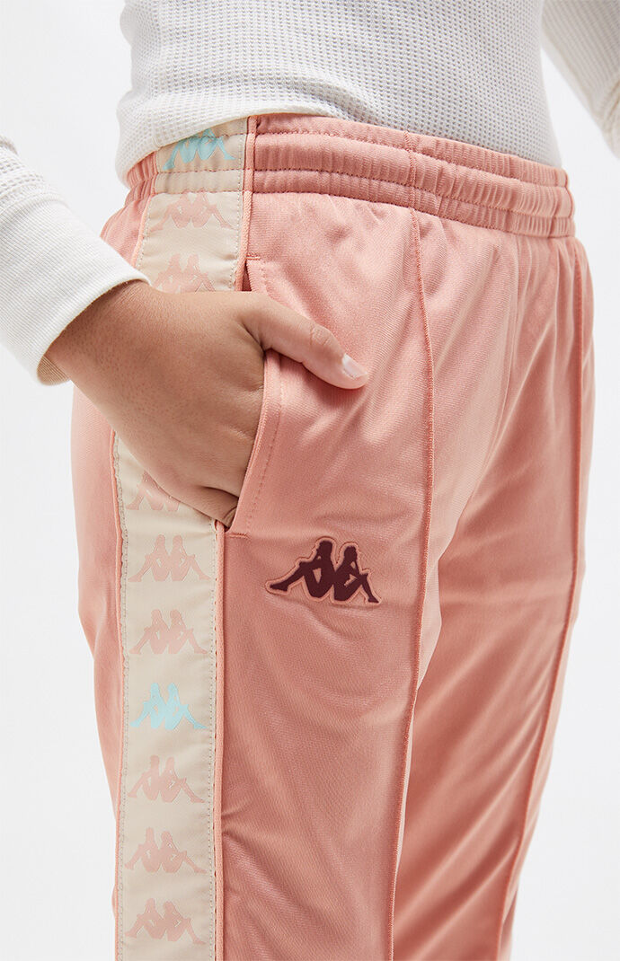 Pink kappa sale track pants