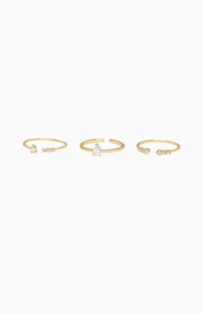 Little Crystals Stackable Rings