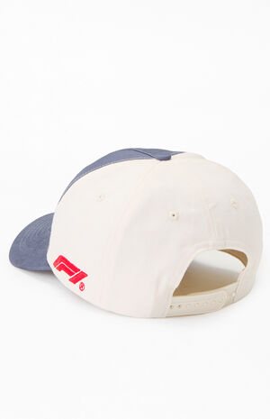 x Pacsun Barcelona Gray Panel Snapback Hat image number 3