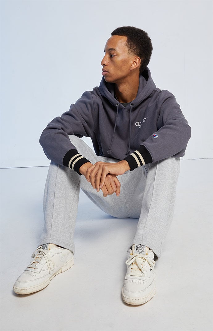 Pacsun white champion hoodie store
