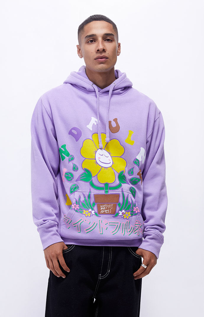 Pacsun purple 2025 hoodie
