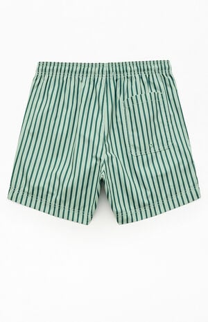 Matcha Striped 4.5" Swim Trunks image number 2