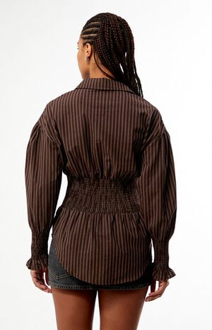 Dash Striped Long Sleeve Shirt image number 4