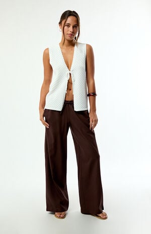 Gigi Longline Knit Vest image number 5